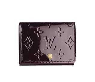 1:1 Copy Louis Vuitton Monogram Vernis Business Card Holder Wallet M91409 Replica